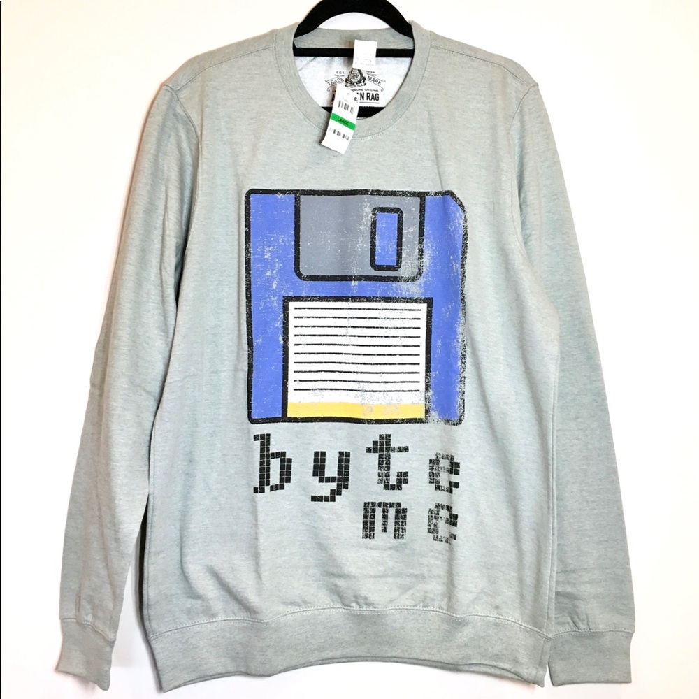 American Rag Byte Me Sweatshirt Macy’s Valentine L